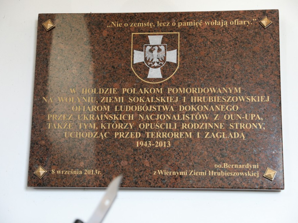 Hrubieszów: Obchody 80 rocznicy Rzezi Wołyńskiej [ZDJĘCIA]