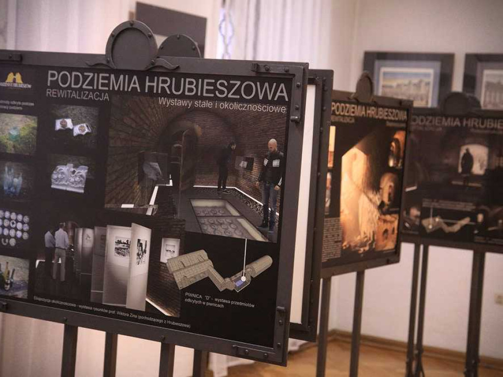 O hrubieszowskich podziemiach w TVN24 [ZDJĘCIA]