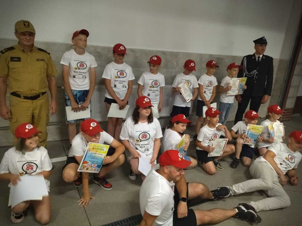 Hrubieszów: Młodzi strażacy zakończyli wakacyjny obóz [ZDJĘCIA]