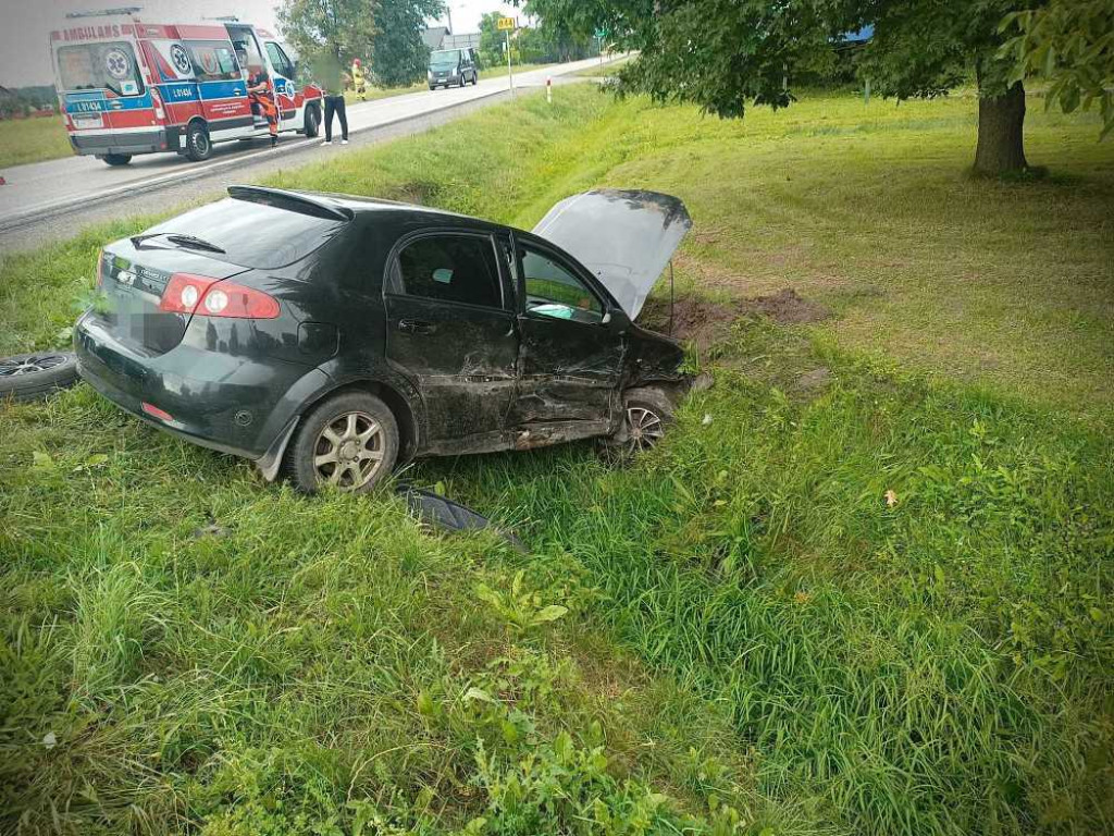 Wypadek w Teratynie [ZDJĘCIA]