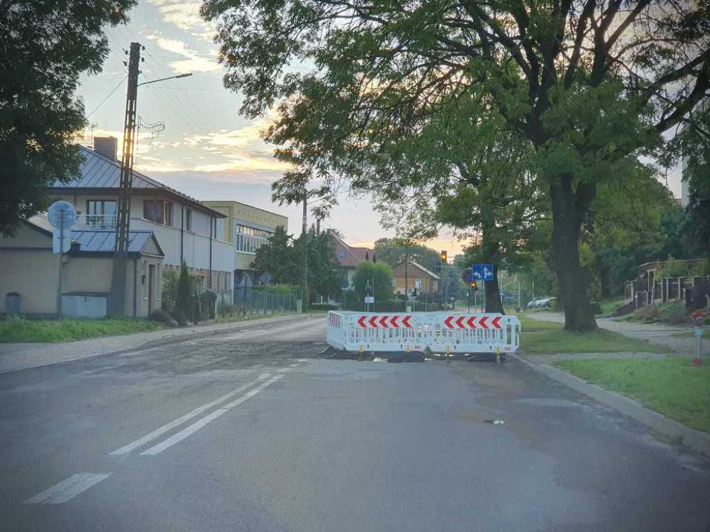 Hrubieszów: Nawierzchnia na ulicy Piłsudskiego [ZDJĘCIA]