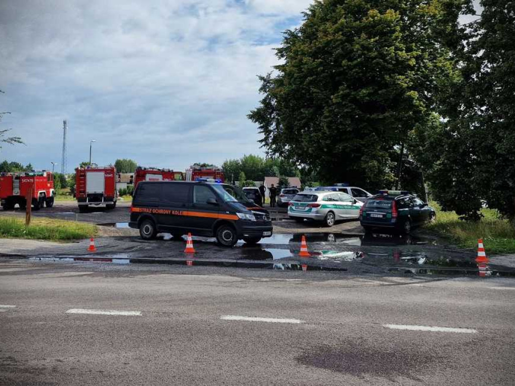 Powojenne niewybuchy na stacji kolejowej [ZDJĘCIA]