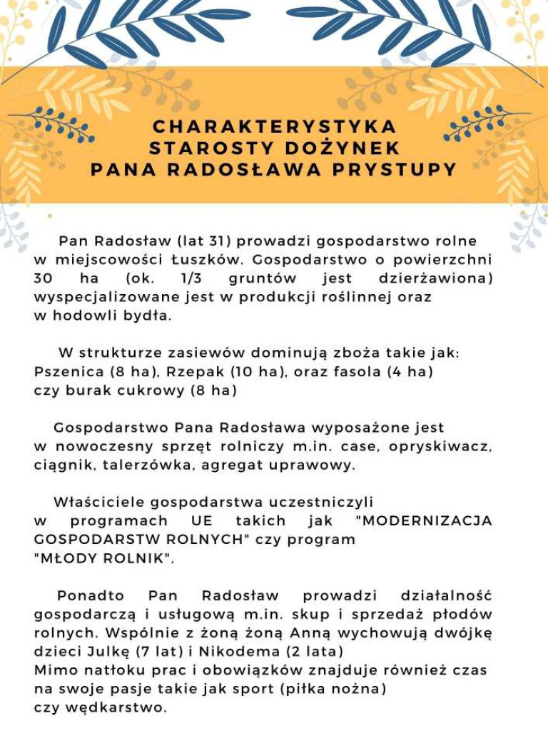 Starostowie dożynek w Strzyżowie [ZDJĘCIA]