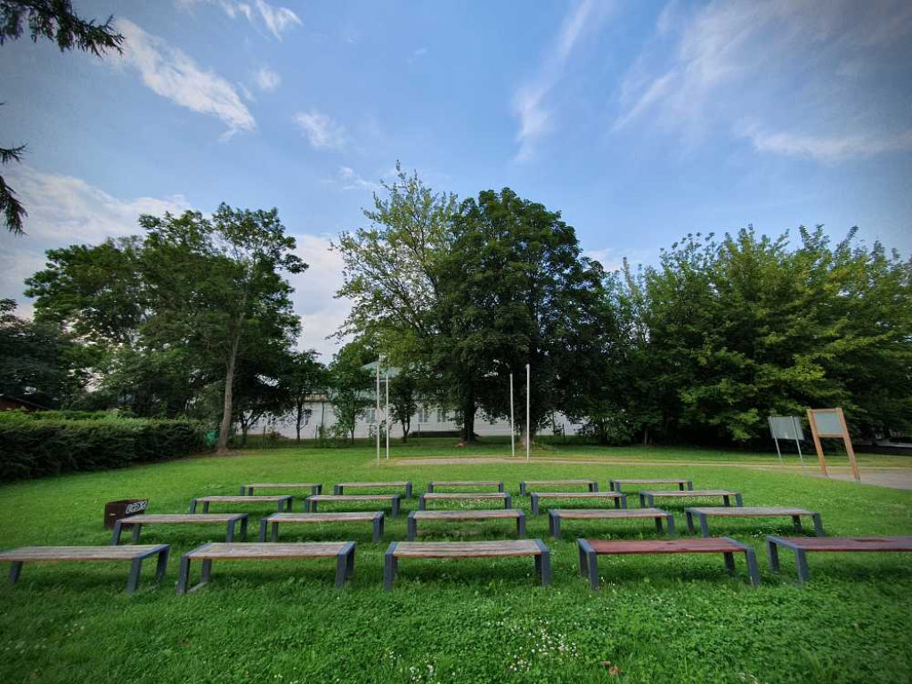 Hrubieszów: Scena plenerowa za HDK [ZDJĘCIA]