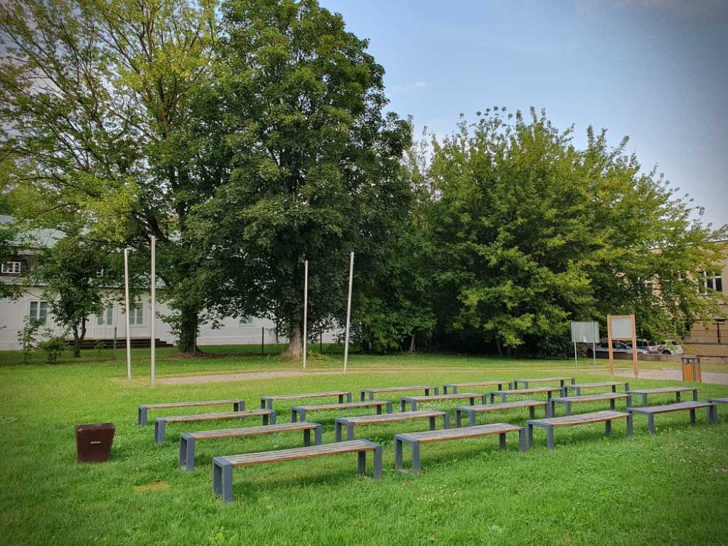 Hrubieszów: Scena plenerowa za HDK [ZDJĘCIA]