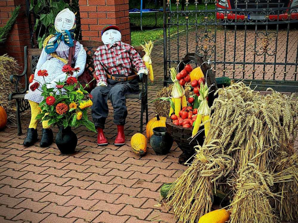 Dożynki w Mołożowie - dekoracje [ZDJĘCIA]