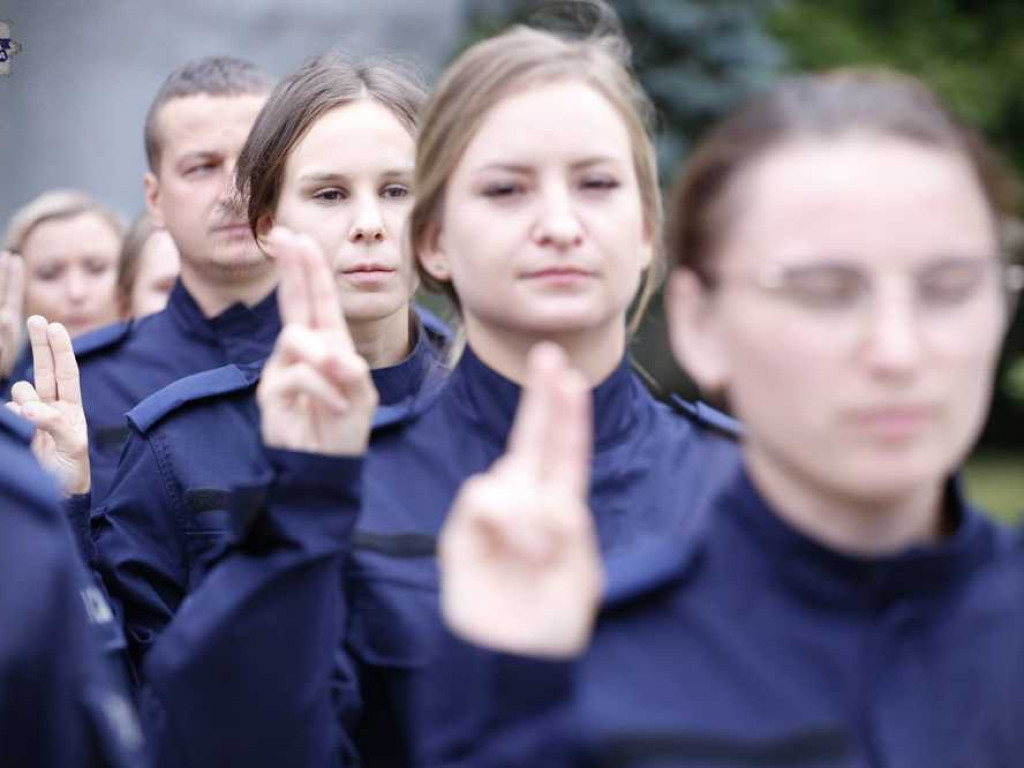 Hrubieszów: Nowi policjanci [ZDJĘCIA]