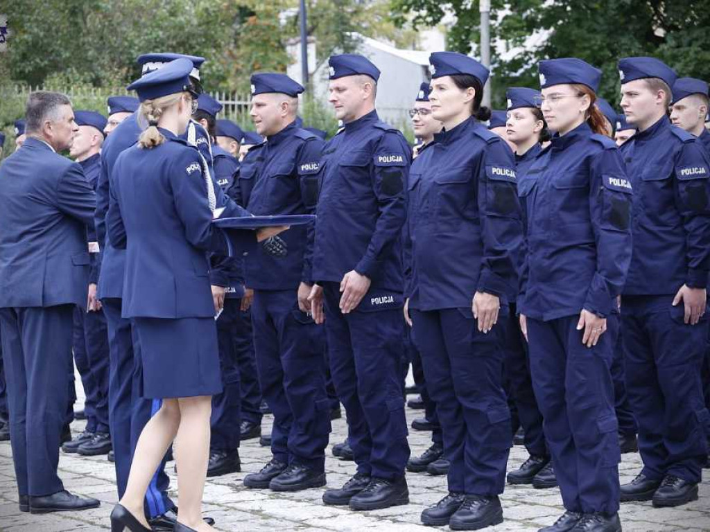 Hrubieszów: Nowi policjanci [ZDJĘCIA]