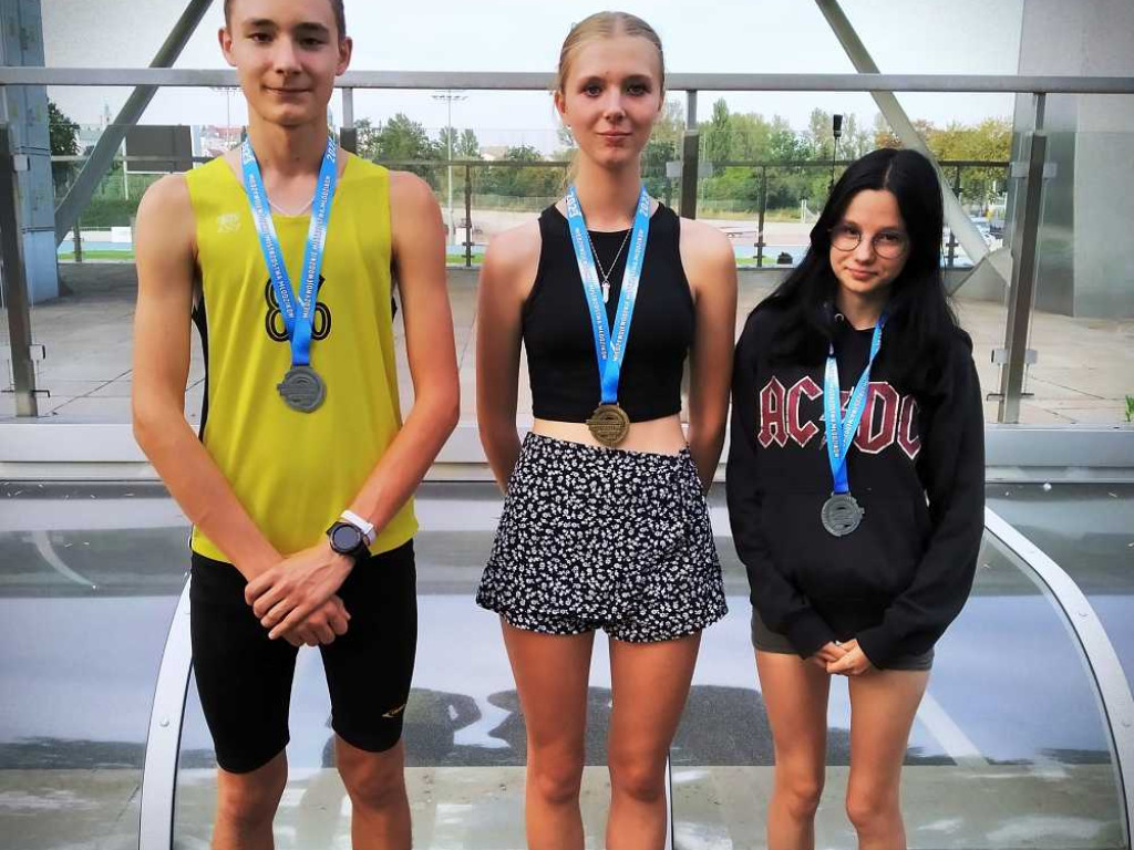 Trzy medale młodych lekkoatletów Unii Hrubieszów [ZDJĘCIA]