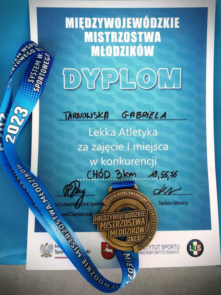 Trzy medale młodych lekkoatletów Unii Hrubieszów [ZDJĘCIA]