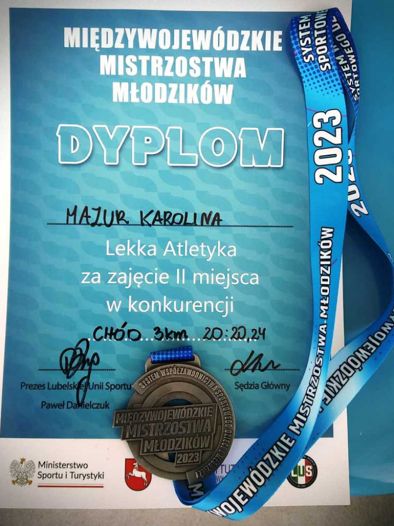 Trzy medale młodych lekkoatletów Unii Hrubieszów [ZDJĘCIA]