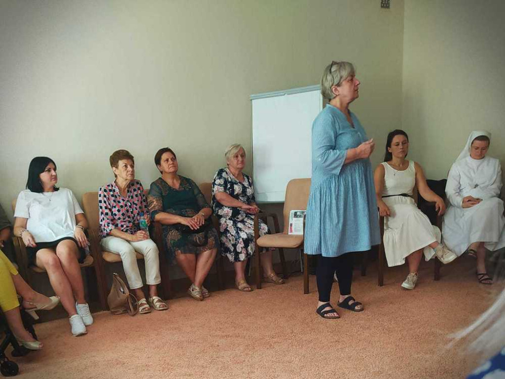 Wolontariusze Caritas z Hrubieszowa na szkoleniu [ZDJĘCIA]