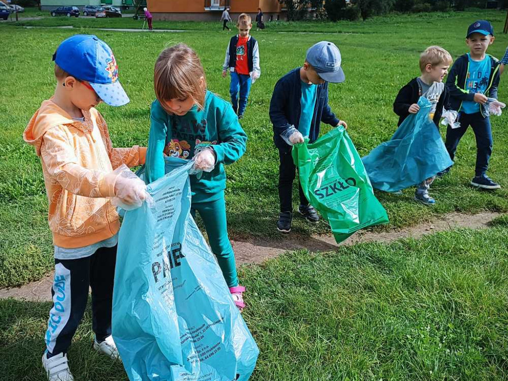 Hrubieszów: Przedszkolaki sprzątały świat! [ZDJĘCIA]