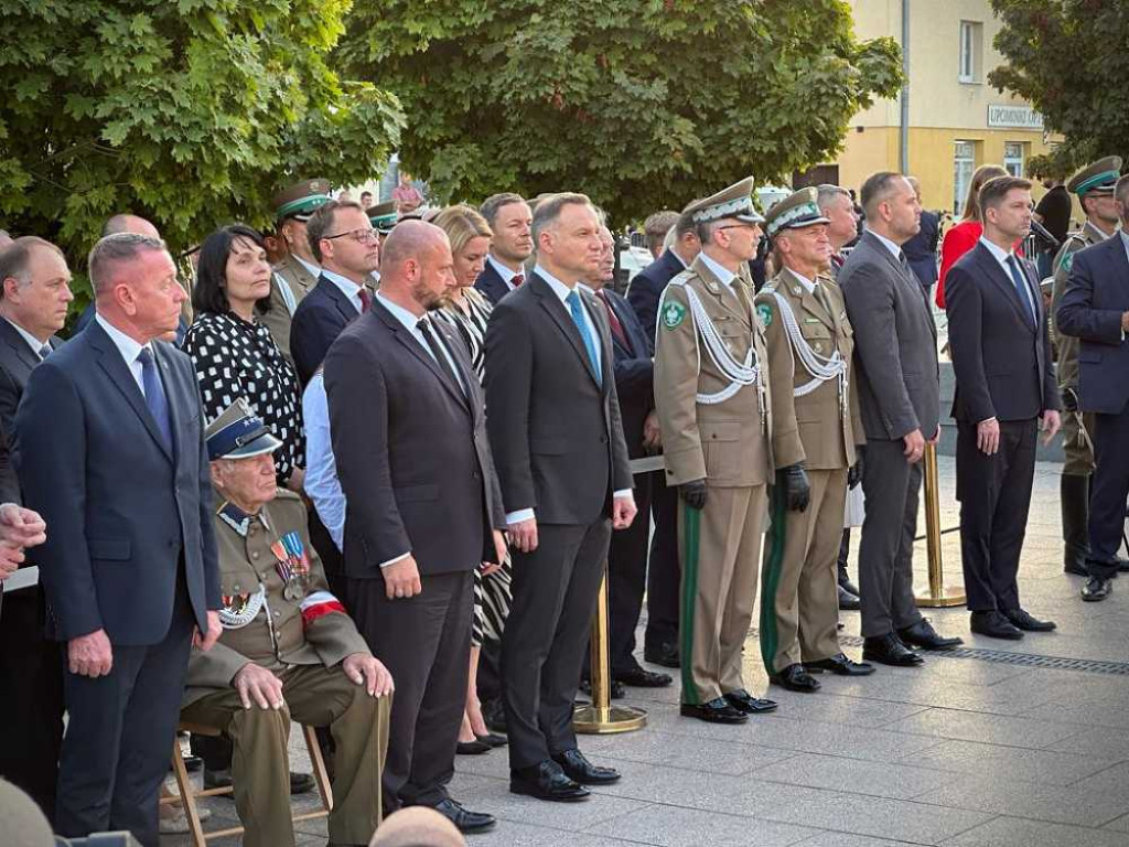 Prezydent na granicy [ZDJĘCIA]