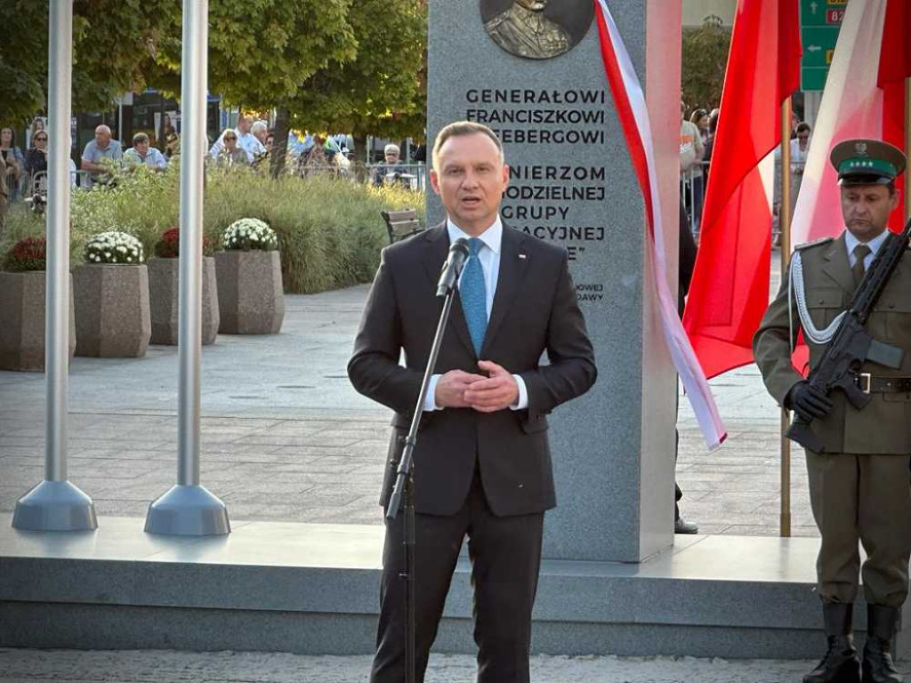 Prezydent na granicy [ZDJĘCIA]