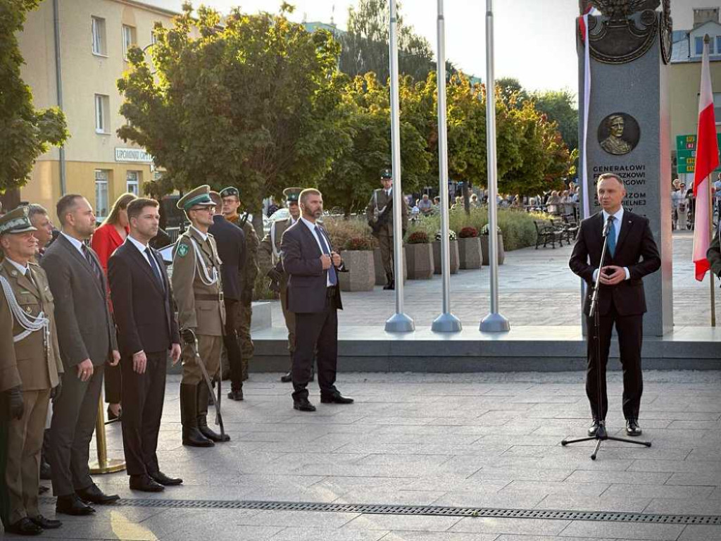 Prezydent na granicy [ZDJĘCIA]