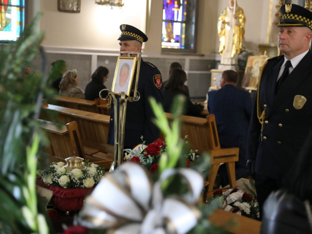Hrubieszów: Pożegnanie śp. Zbigniewa Doleckiego [ZDJĘCIA]