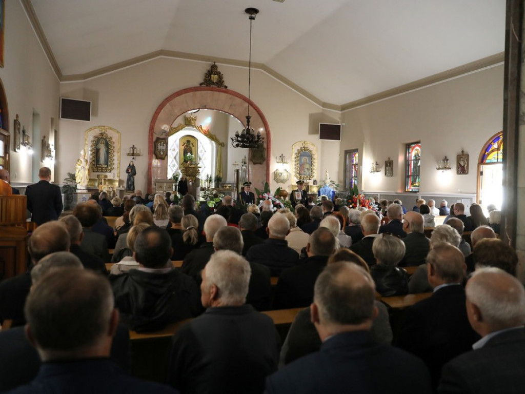 Hrubieszów: Pożegnanie śp. Zbigniewa Doleckiego [ZDJĘCIA]