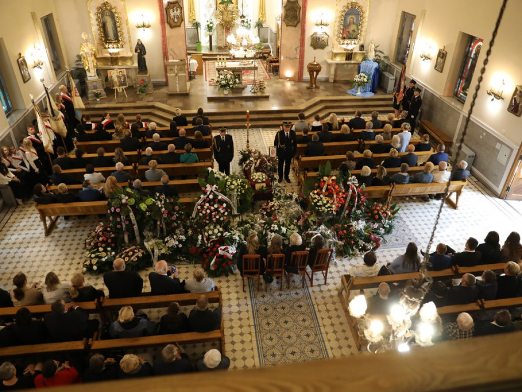 Hrubieszów: Pożegnanie śp. Zbigniewa Doleckiego [ZDJĘCIA]