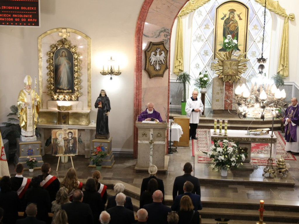 Hrubieszów: Pożegnanie śp. Zbigniewa Doleckiego [ZDJĘCIA]