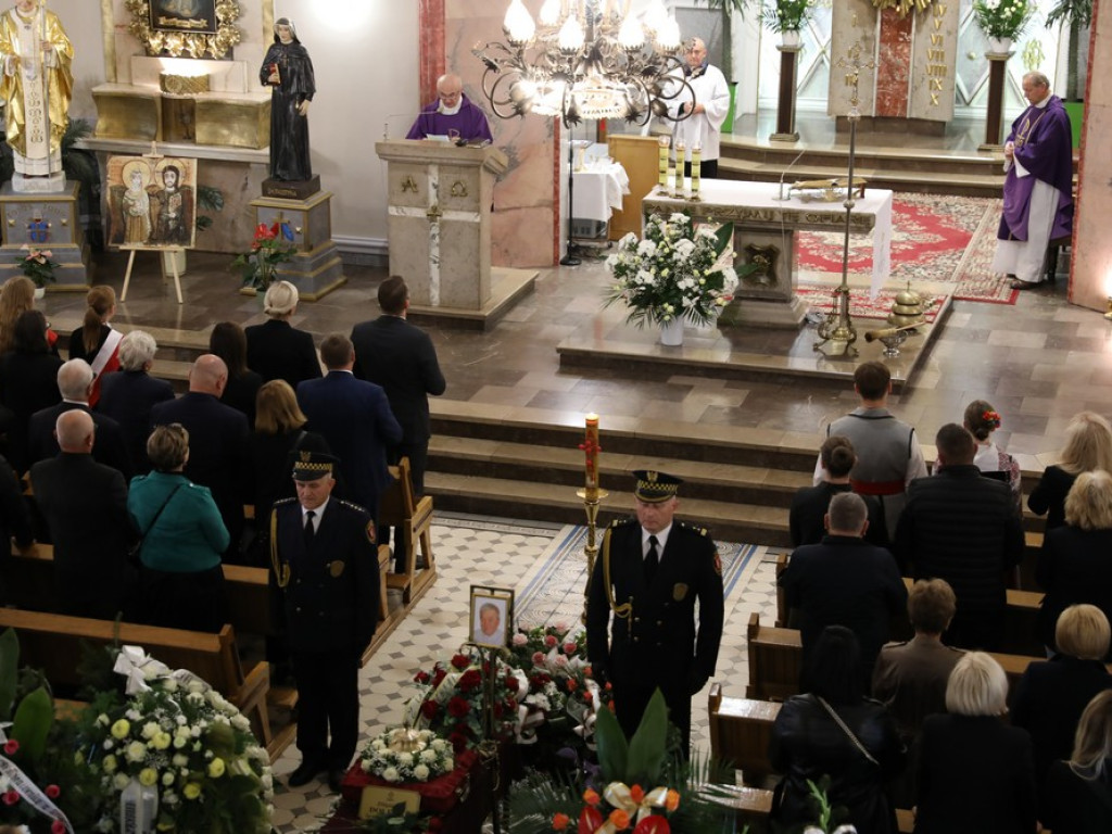 Hrubieszów: Pożegnanie śp. Zbigniewa Doleckiego [ZDJĘCIA]