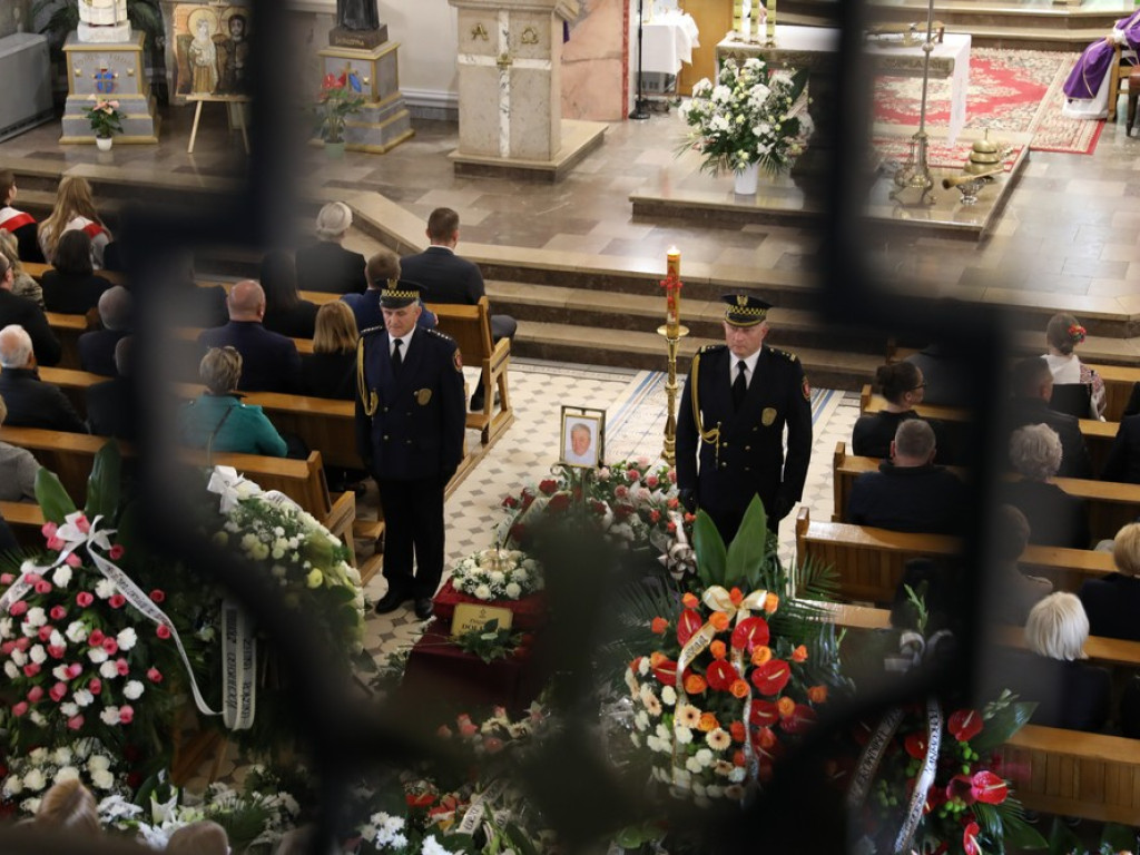 Hrubieszów: Pożegnanie śp. Zbigniewa Doleckiego [ZDJĘCIA]