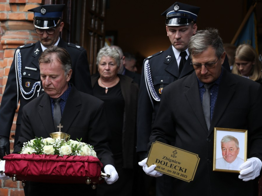 Hrubieszów: Pożegnanie śp. Zbigniewa Doleckiego [ZDJĘCIA]