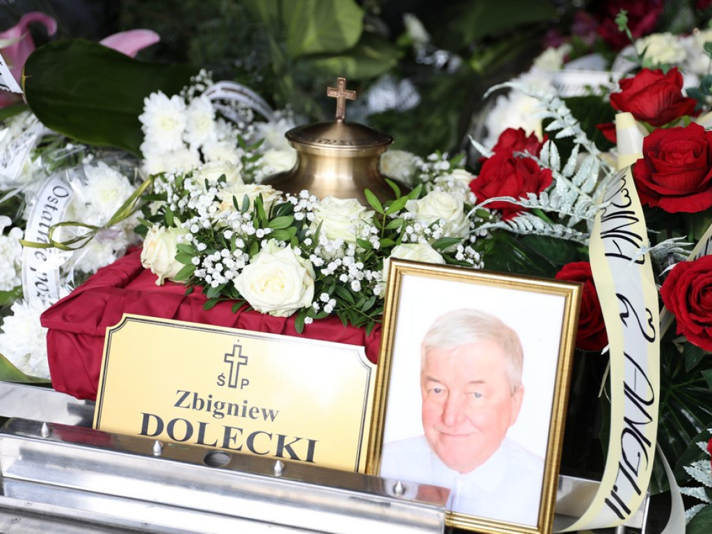 Hrubieszów: Pożegnanie śp. Zbigniewa Doleckiego [ZDJĘCIA]