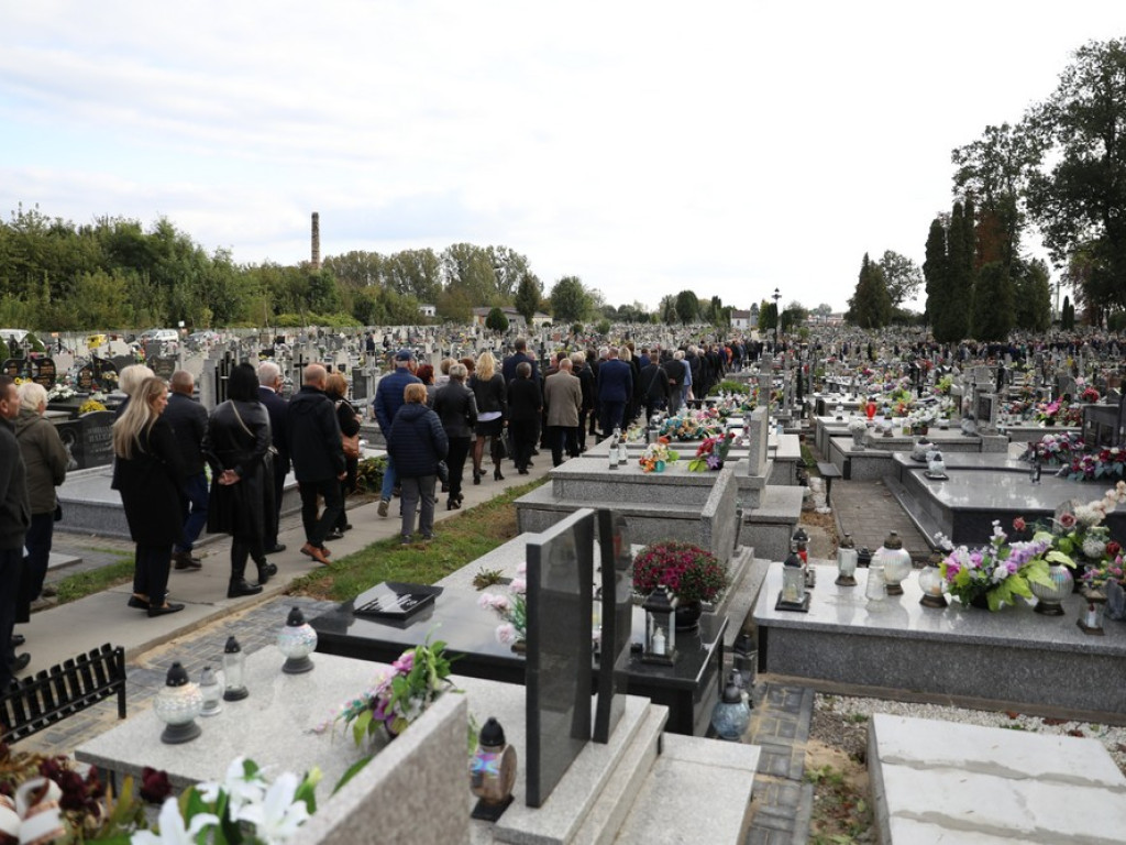 Hrubieszów: Pożegnanie śp. Zbigniewa Doleckiego [ZDJĘCIA]