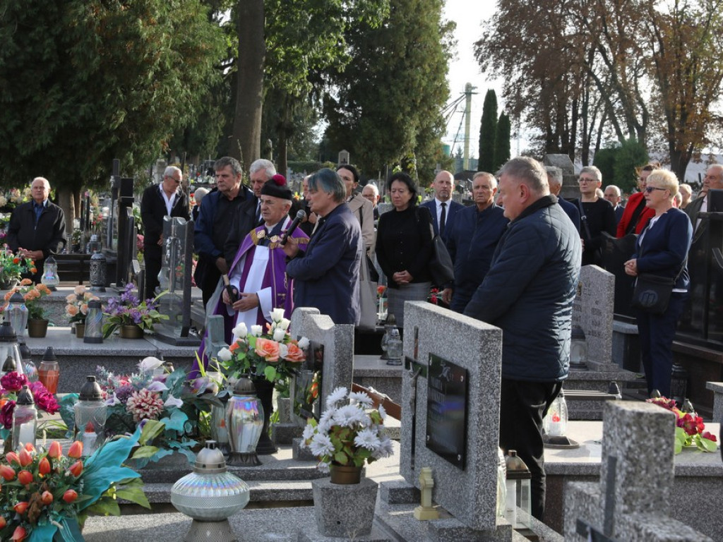 Hrubieszów: Pożegnanie śp. Zbigniewa Doleckiego [ZDJĘCIA]