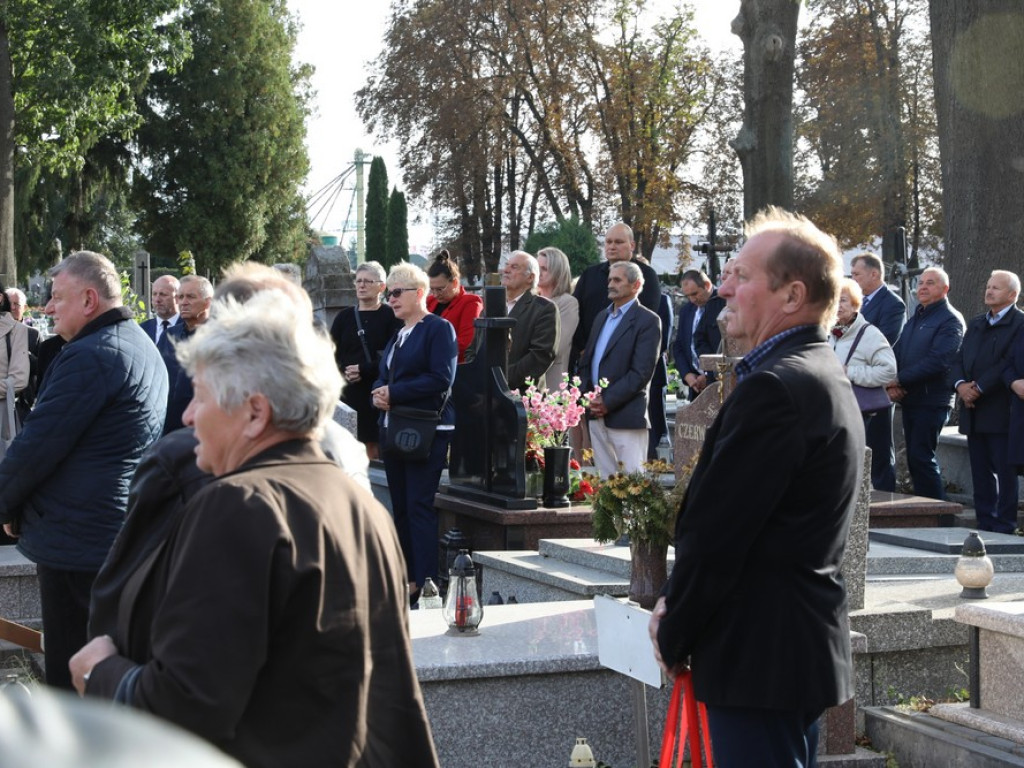 Hrubieszów: Pożegnanie śp. Zbigniewa Doleckiego [ZDJĘCIA]