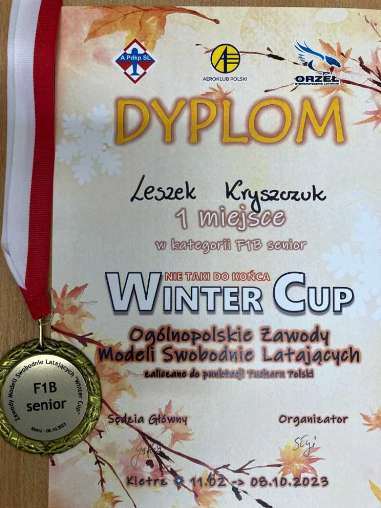 Leszek Kryszczuk w klasyfikacji końcowej Pucharu Polski wywalczył 3 miejsce [ZDJĘCIA]