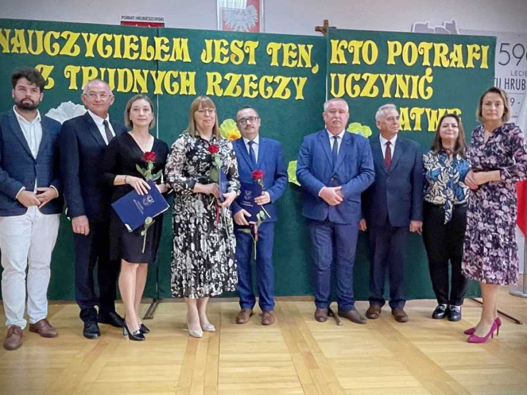Hrubieszów: Nagrody dla nauczycieli [ZDJĘCIA]