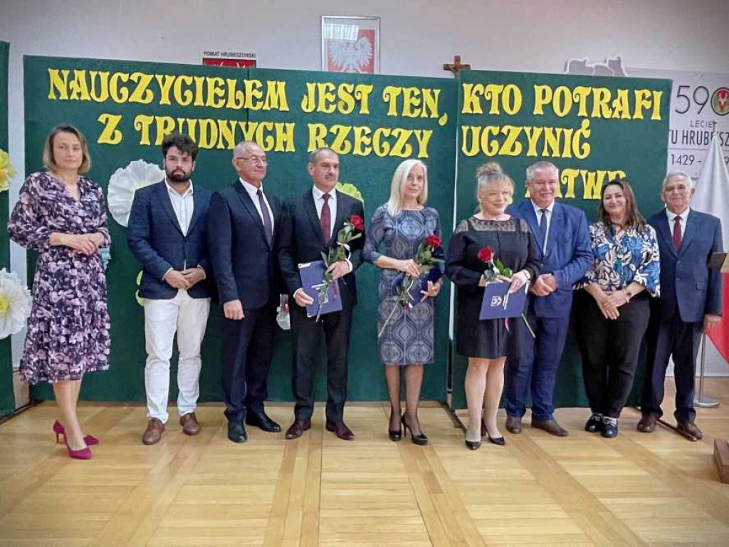 Hrubieszów: Nagrody dla nauczycieli [ZDJĘCIA]