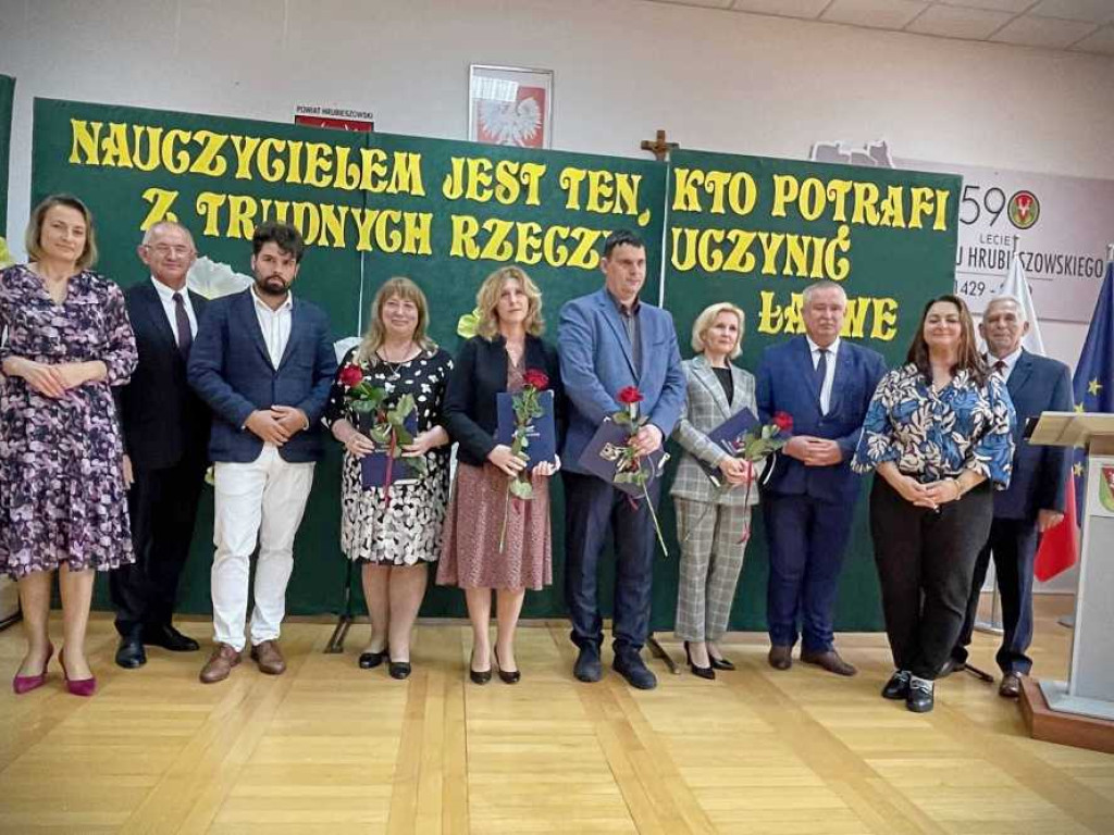 Hrubieszów: Nagrody dla nauczycieli [ZDJĘCIA]