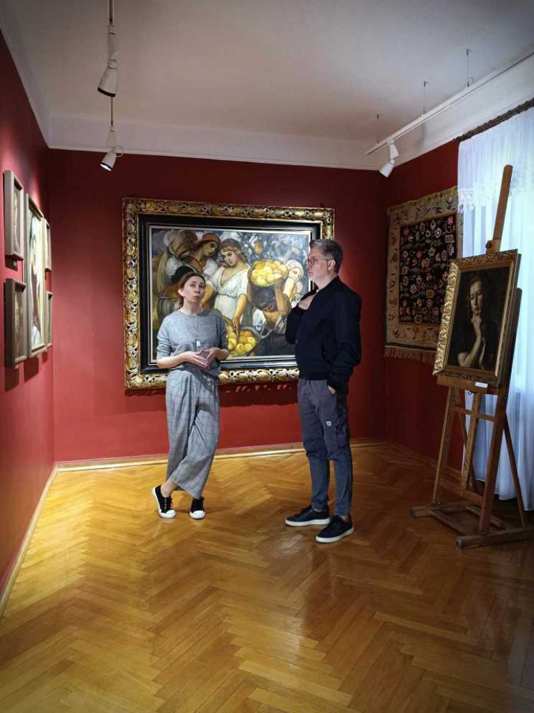 Hrubieszów: Spotkanie z sekretarzem noblistki [ZDJĘCIA]