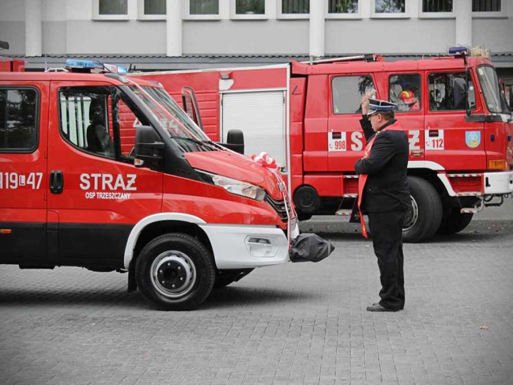Nowy wóz strażacki! [ZDJĘCIA]