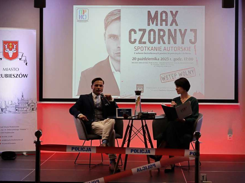 Hrubieszów: Spotkanie z mistrzem kryminału [ZDJĘCIA]