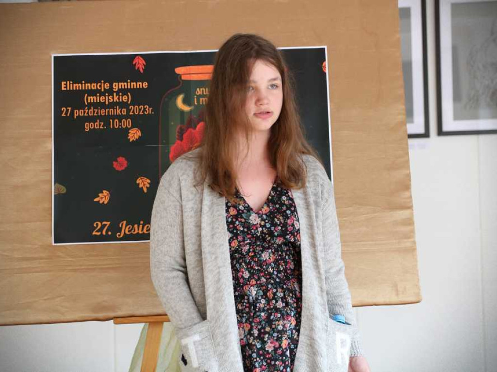 Jesienny Konkurs Recytatorski w Hrubieszowie [ZDJĘCIA]