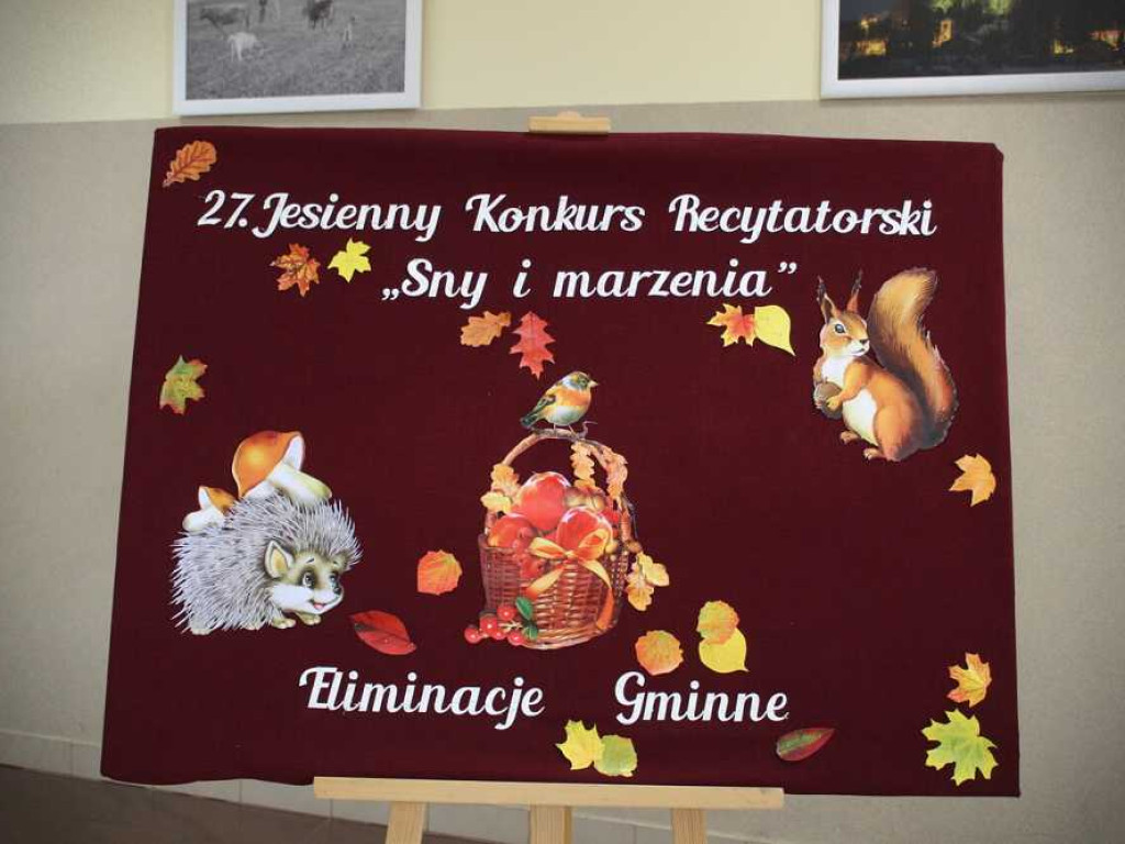 Jesienny Konkurs Recytatorski [ZDJĘCIA]