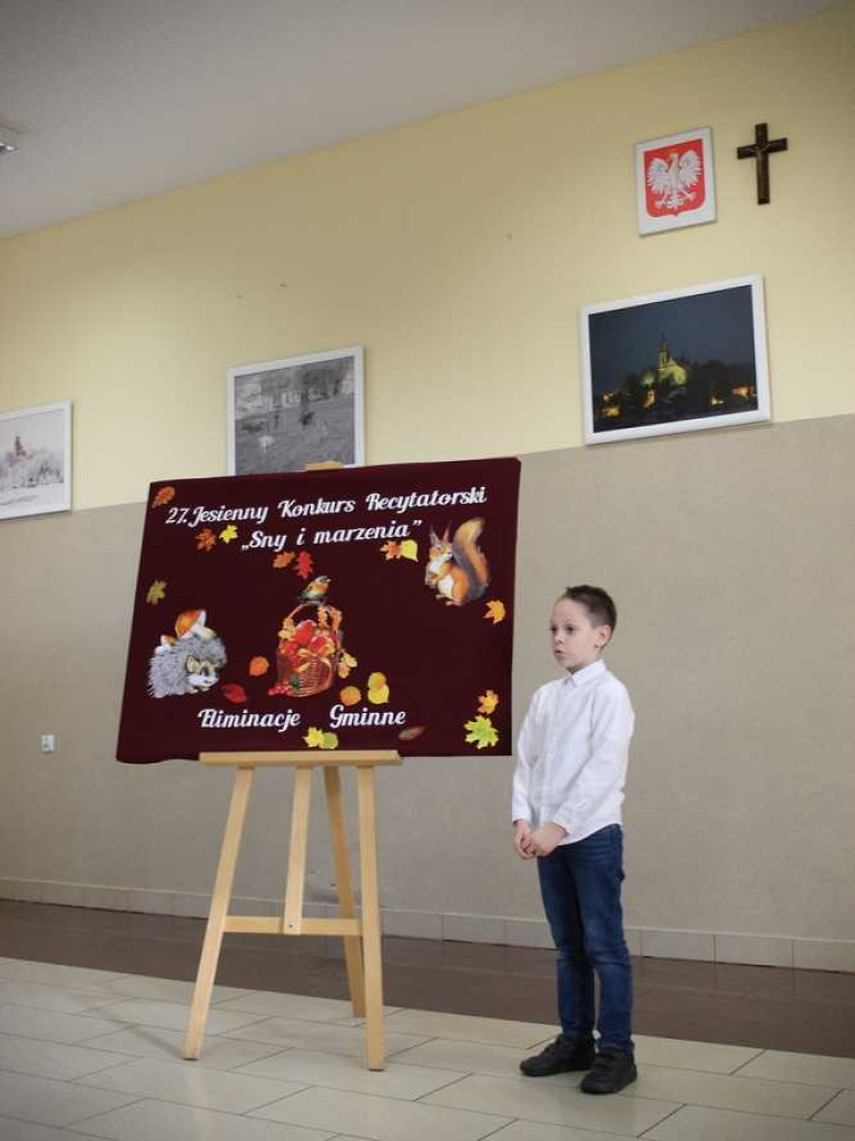 Jesienny Konkurs Recytatorski [ZDJĘCIA]