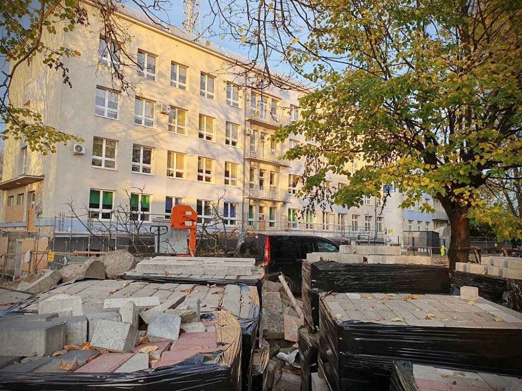 Hrubieszów: Trwa rozbudowa izby przyjęć [ZDJĘCIA]