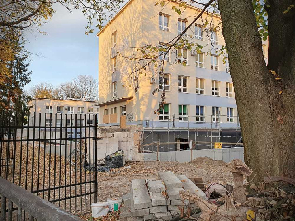 Hrubieszów: Trwa rozbudowa izby przyjęć [ZDJĘCIA]