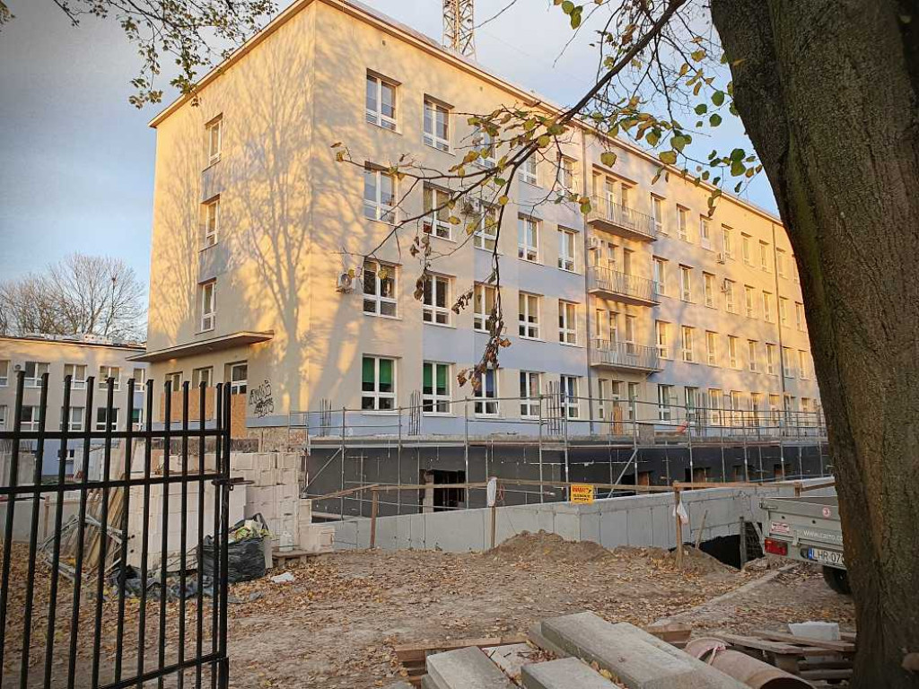Hrubieszów: Trwa rozbudowa izby przyjęć [ZDJĘCIA]