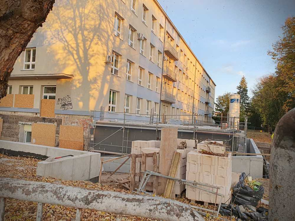Hrubieszów: Trwa rozbudowa izby przyjęć [ZDJĘCIA]