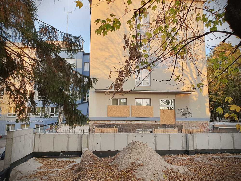 Hrubieszów: Trwa rozbudowa izby przyjęć [ZDJĘCIA]
