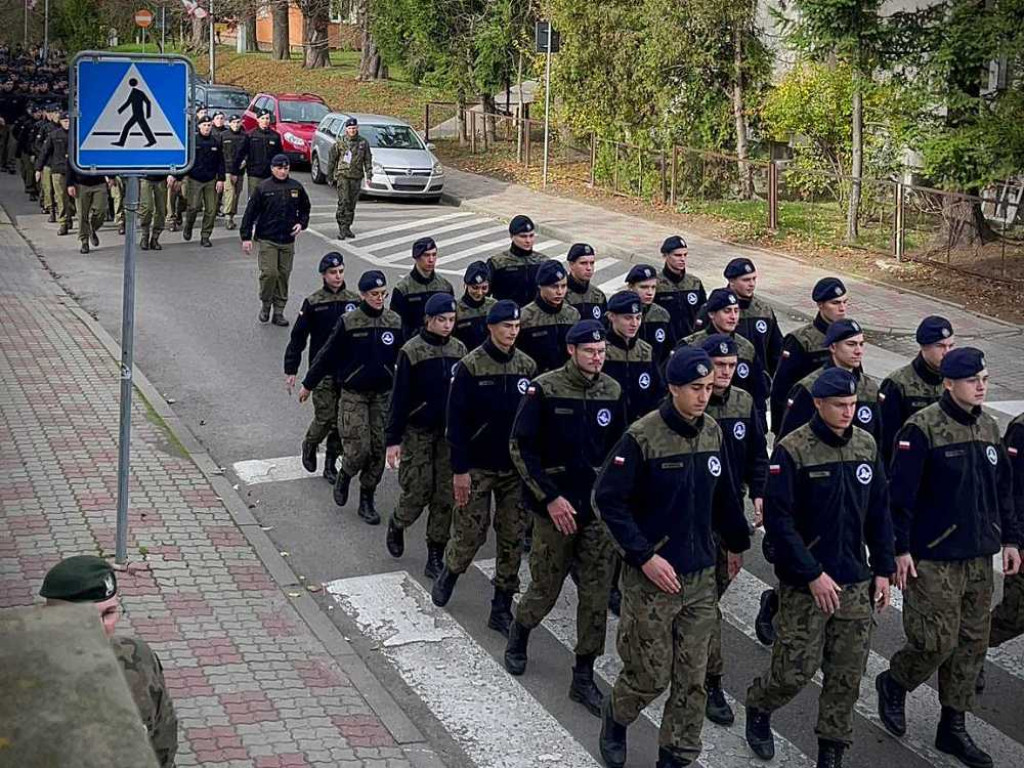 Marsz Niepodległości w Hrubieszowie [ZDJĘCIA, WIDEO]