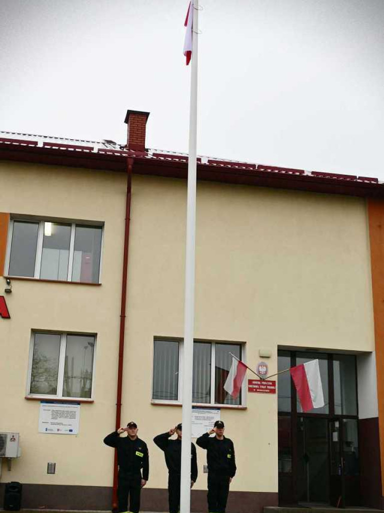 Hrubieszów: Strażacy uczcili Narodowe Święto Niepodległości [ZDJĘCIA]