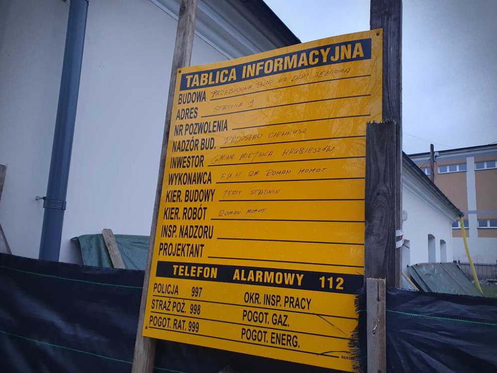 Hrubieszów: Przebudowa dworku przy ul. Staszica [ZDJĘCIA]