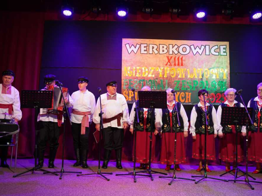 Za nami XIII Międzypowiatowy Festiwal Zespołów Śpiewaczych [ZDJĘCIA]